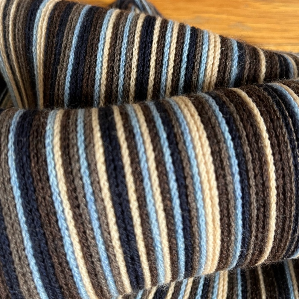 CASHMERE & ACRYLIC SCARF